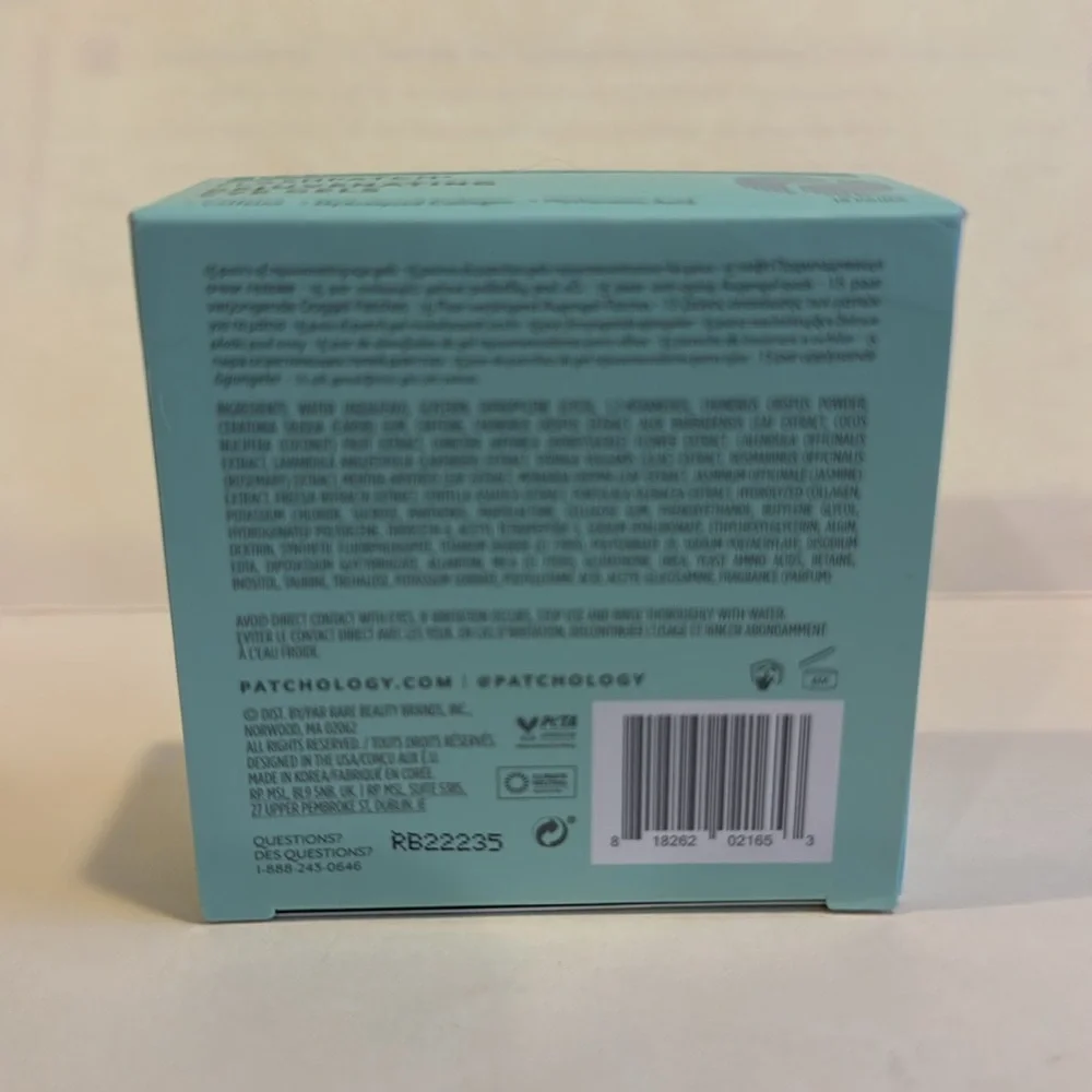 PATCHOLOGY FlashPatch Rejuvenating Eye Gels 15pr $35 NIB